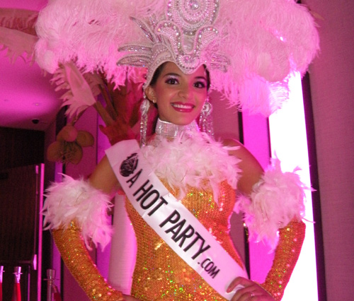 Vegas Revue performing at a Florida event