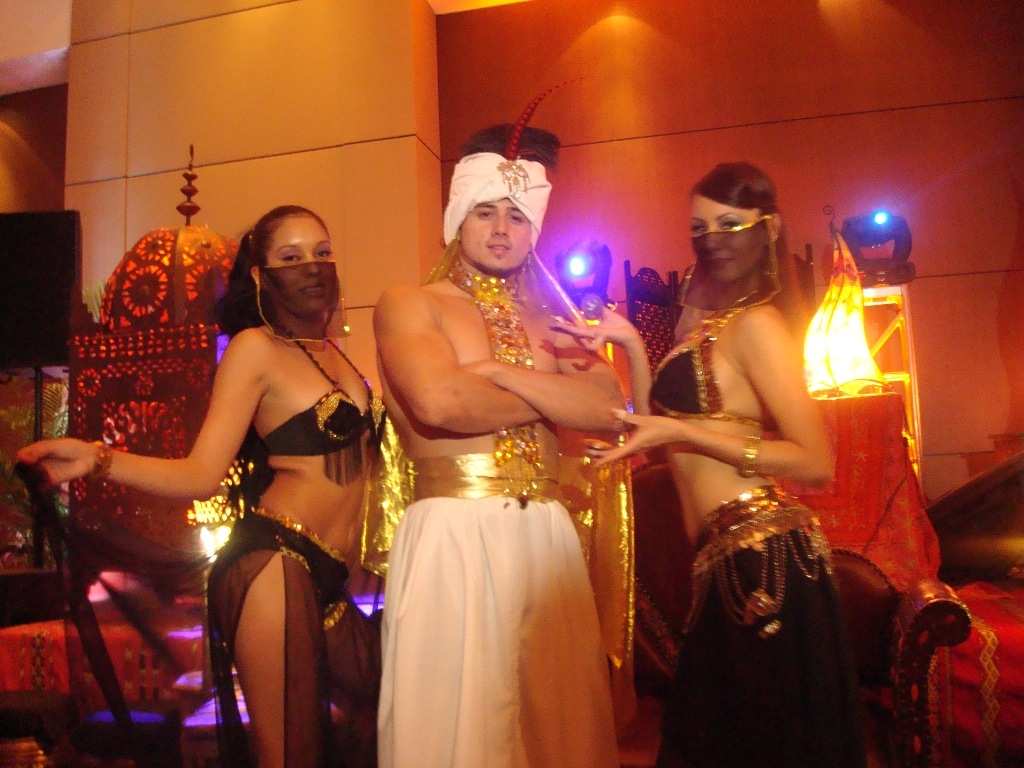 Belly Dancers performing at a Florida event