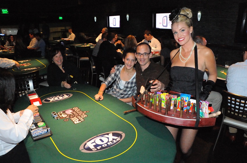 Gorgeous Cigar Girls performing at a Florida event