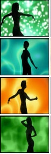 Shadow Dancers performing at a Florida event