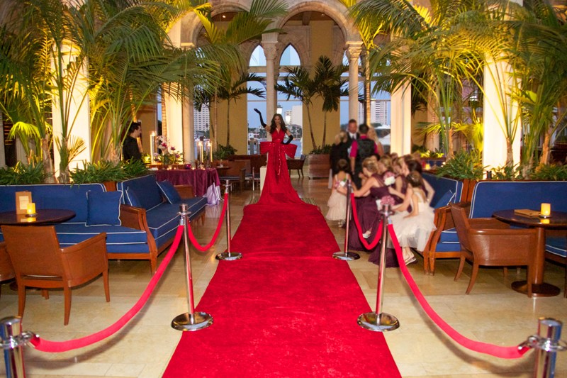 Living Red-Carpet performing at a Florida event