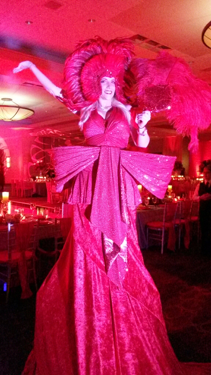 Living Red-Carpet performing at a Florida event