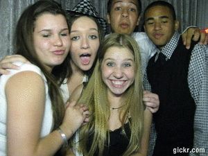 Custom Photo Booth performing at a Florida event