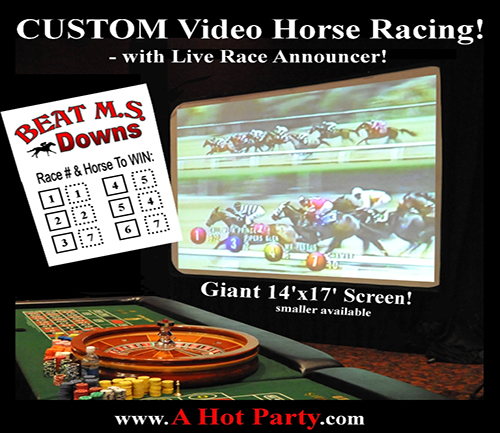 Video Horse Races performing at a Florida event