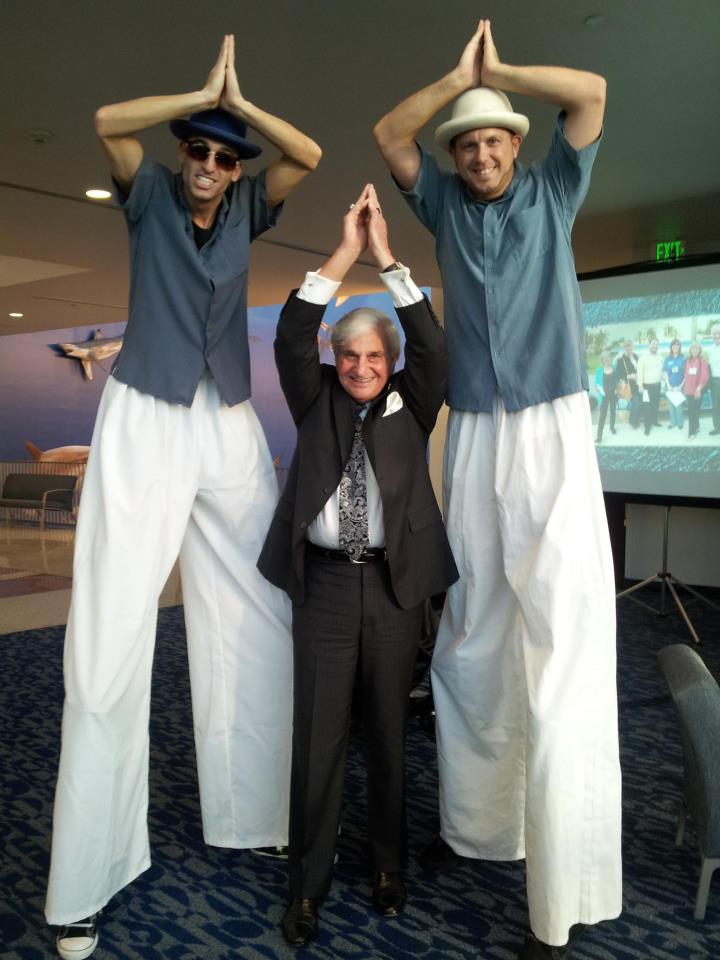 Stilt-Walkers / Dancers performing at a Florida event