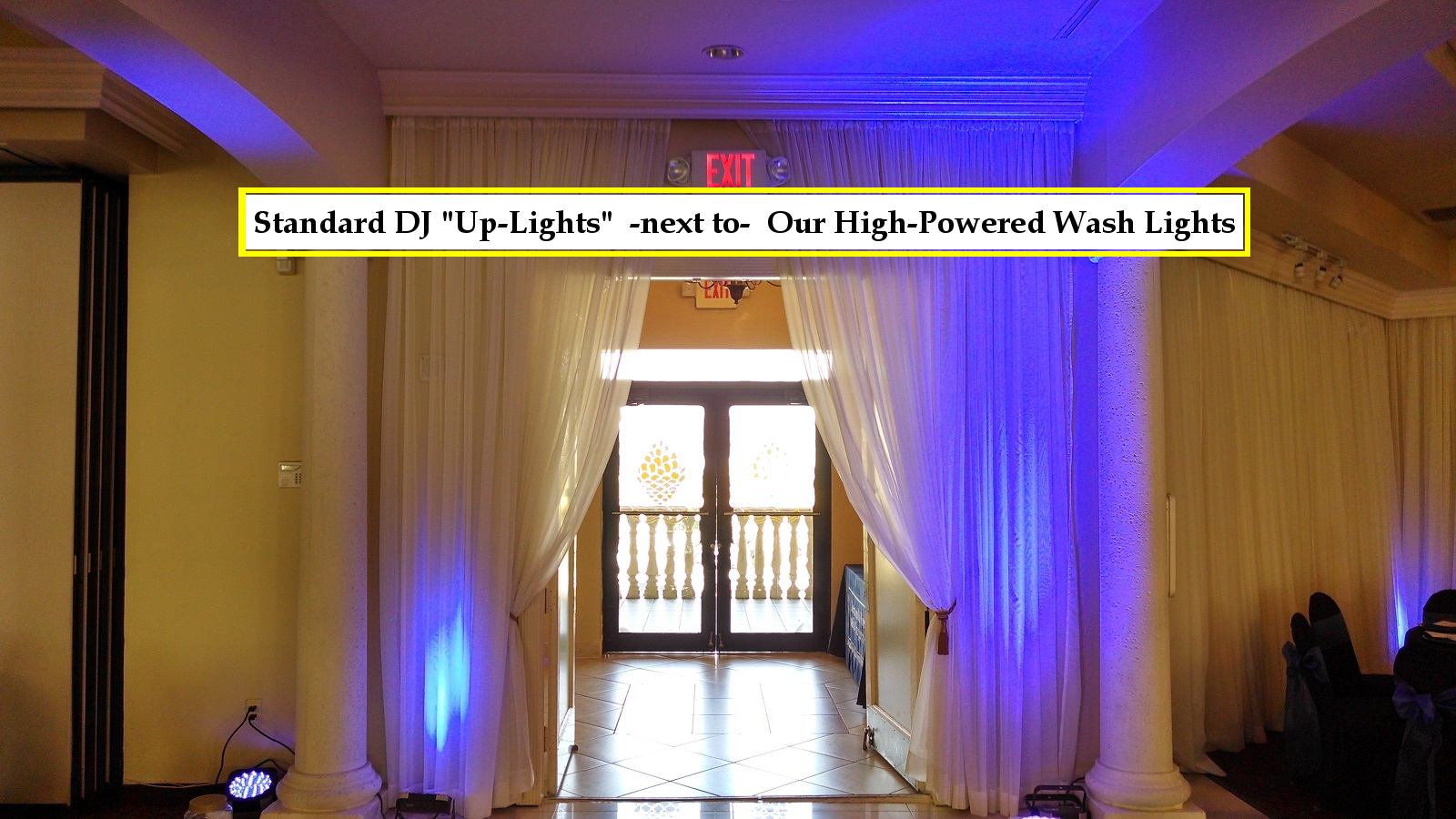 WASH Lighting (Uplights)