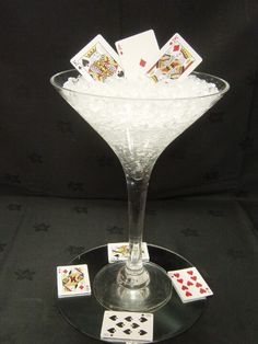 Martini Glass Centerpieces