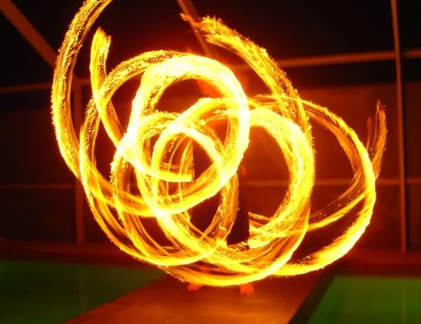 Fire Dancer Performance