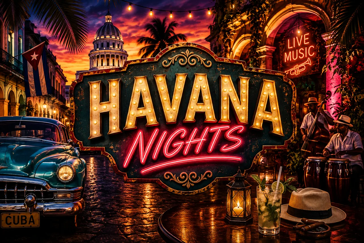 Havana Nights Cuban theme party