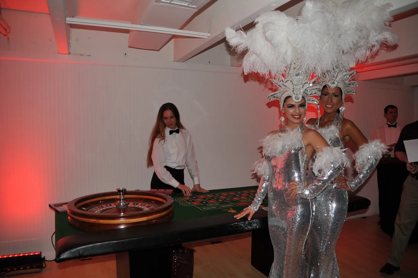White Silver Showgirls